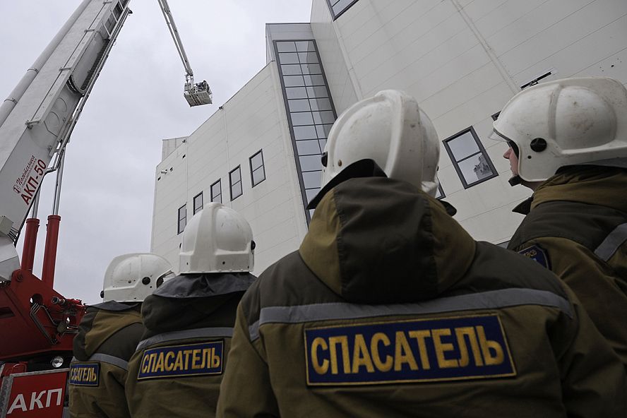 Пожарно-тактические учения в ТРЦ "Акварель" в Тамбове - 19