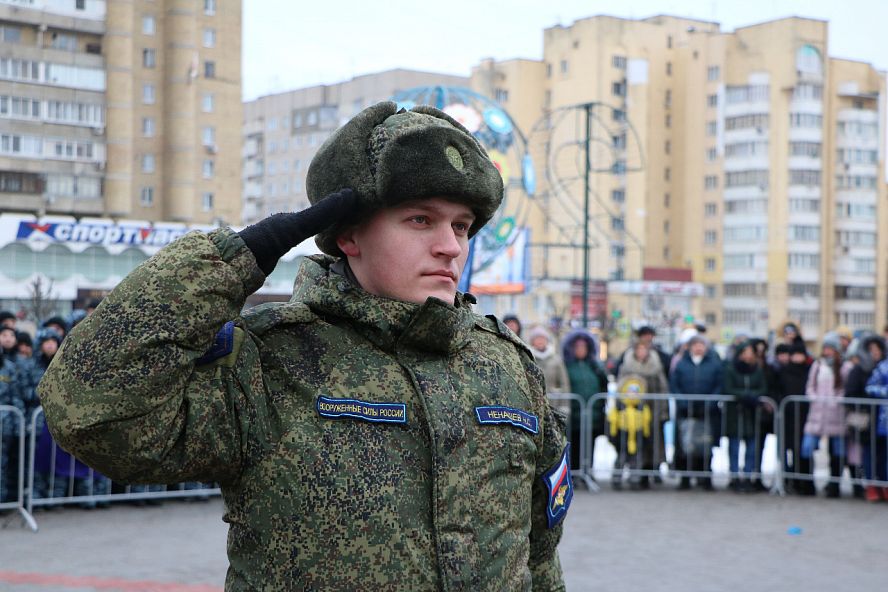 Торжественный старт лыжного перехода, посвящённого 75-летию Победы в Великой Отечественной войне и 90-летию воздушно-десантных войск - 5
