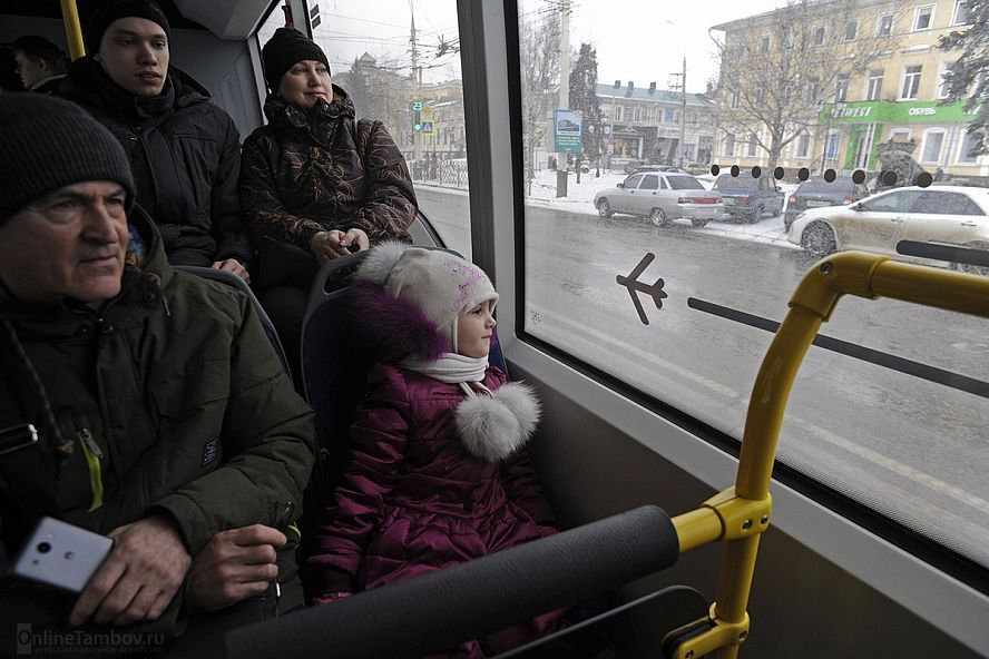 В Тамбове тестируют электробус - 20