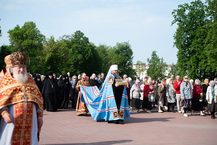 Встреча частицы святых мощей блаженной Матроны Московской - 6