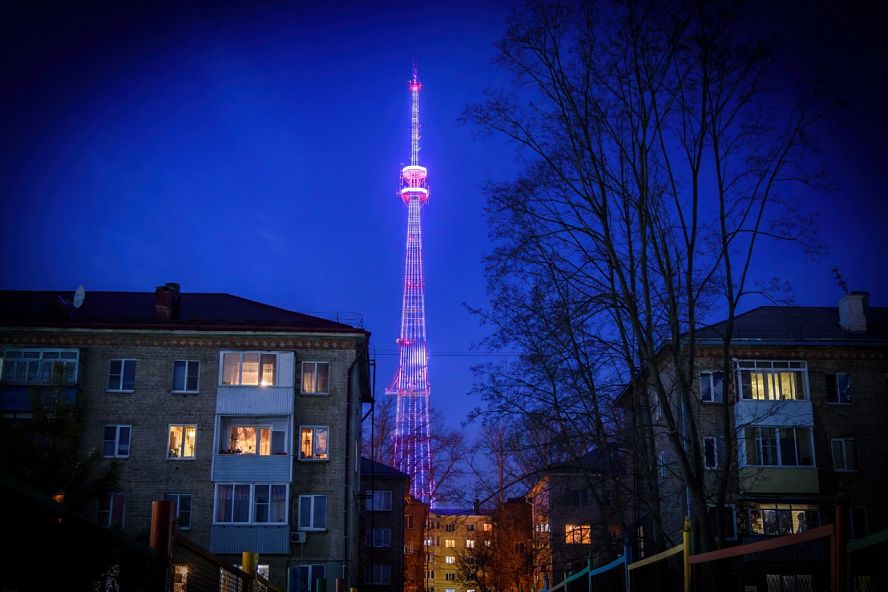 Открытие подсветки телевышки - 0
