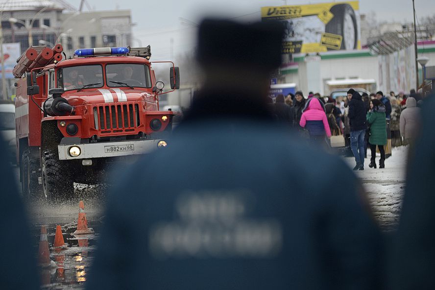 Пожарно-тактические учения в ТРЦ "Акварель" в Тамбове - 5
