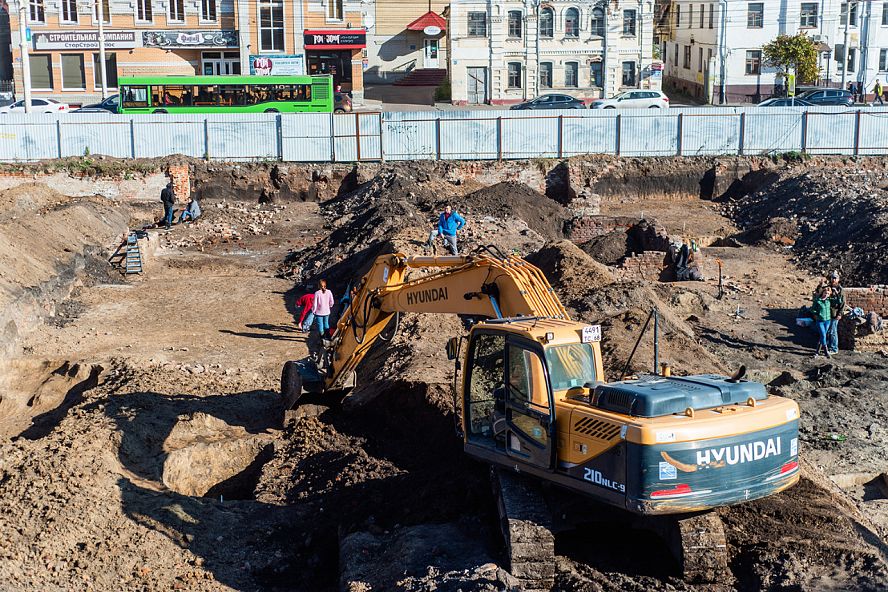 Археологические раскопки в центре Тамбове - 23