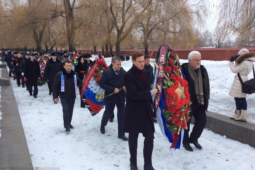 День защитника Отечества на Воздвиженском кладбище - 18