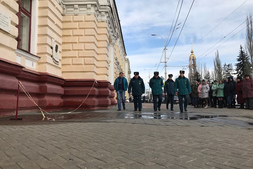 Учения в драмтеатре,2018 - 2