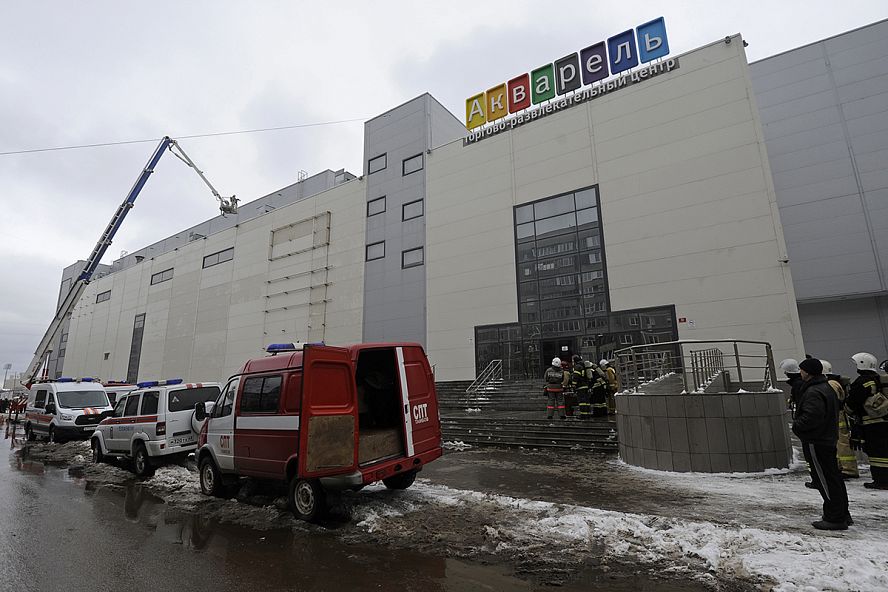 Пожарно-тактические учения в ТРЦ "Акварель" в Тамбове - 14
