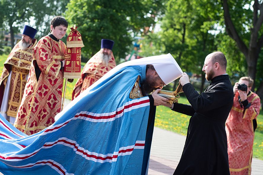 Встреча частицы святых мощей блаженной Матроны Московской - 10