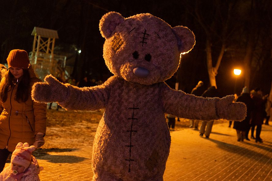 Выставка ледяных скульптур в Асеевском (2019) - 6
