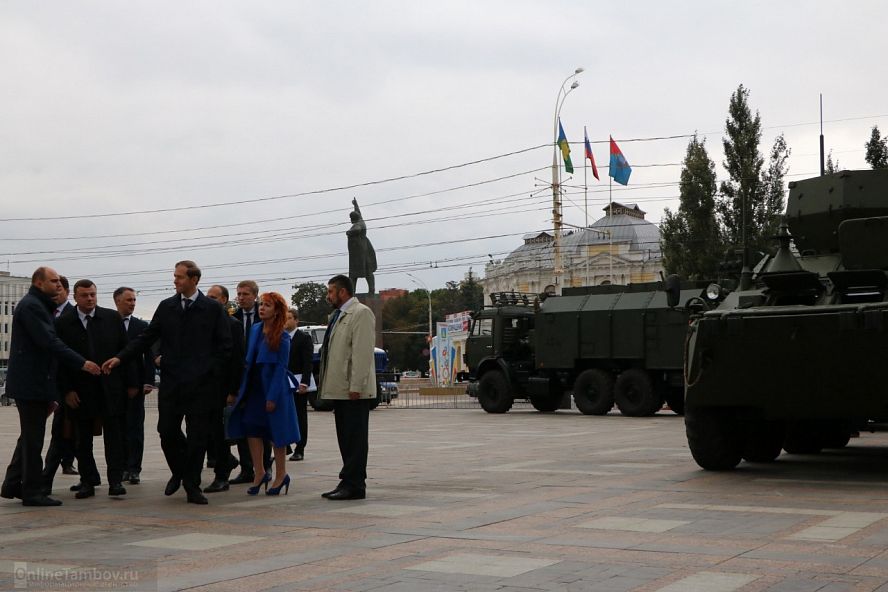 Визит министра промышленности Мантурова в Тамбов - 4