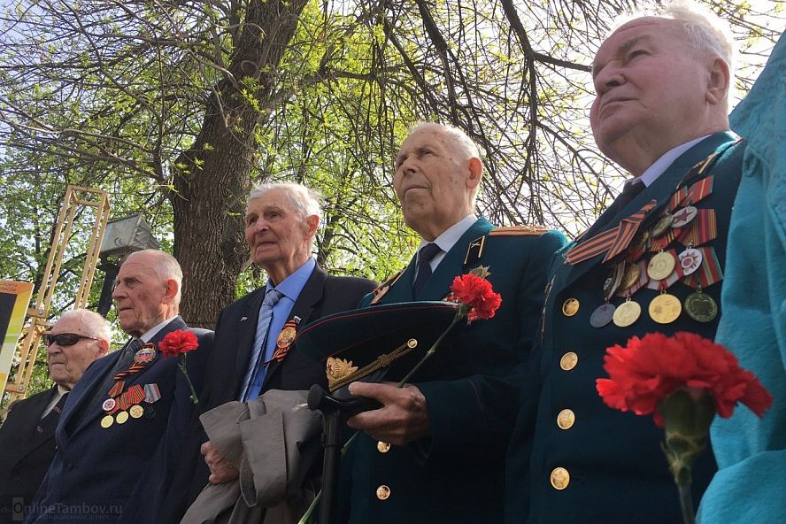 Митинг в сквере Петрова ко Дню Победы - 2