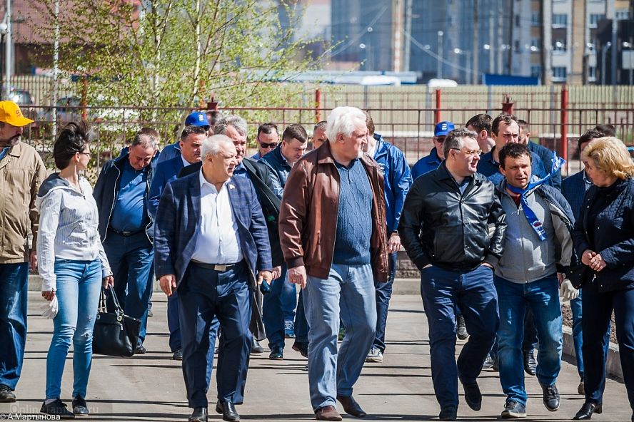 Субботник в школе "Тамбов-Сколково" - 1