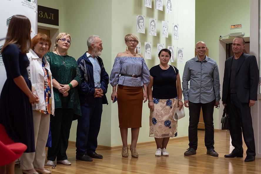 Выставка портретов "Лица Пушкинского чердака" - 8