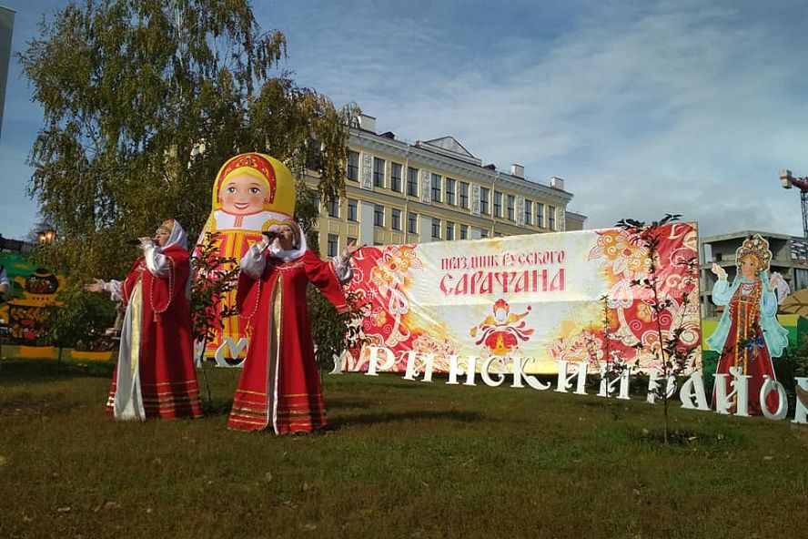 Праздник русского сарафана на Покровской ярмарке - 9