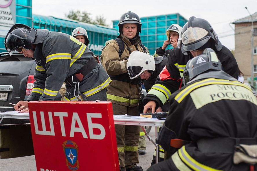 Учения в торговом центре на Киквидзе - 31