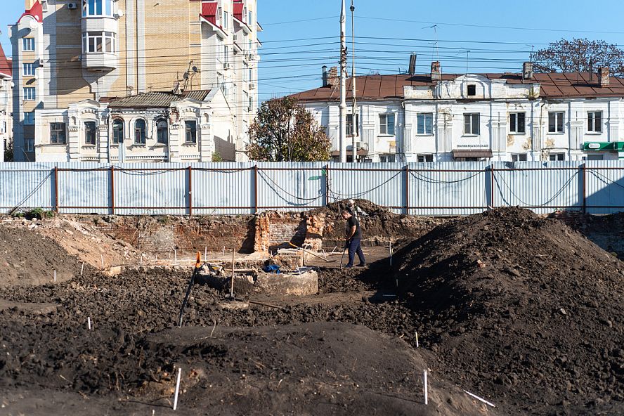 Археологические раскопки в центре Тамбове - 32