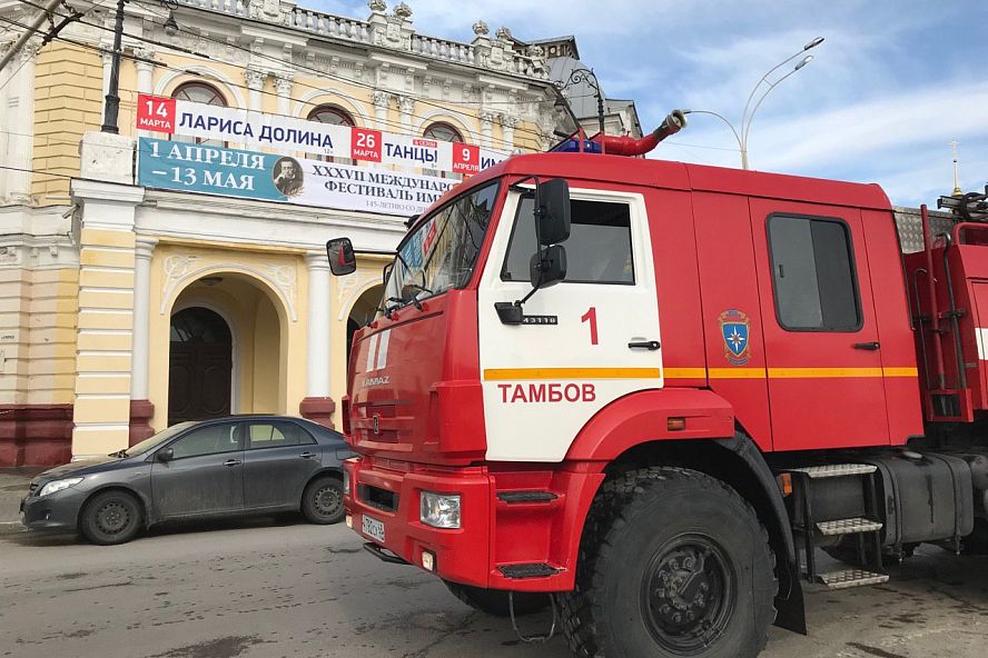 Учения в драмтеатре,2018 - 8