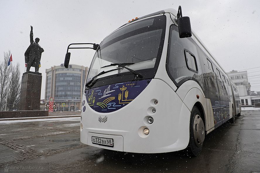 В Тамбове тестируют электробус - 0